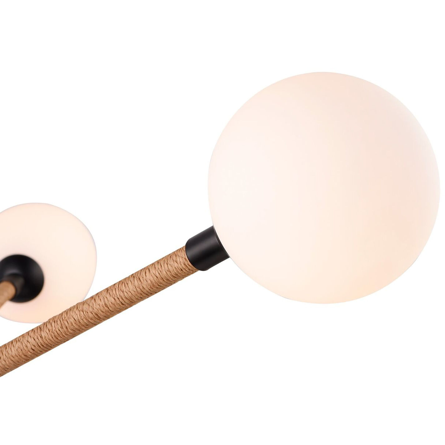 Capilano LED 36.2 inch Black Chandelier Ceiling Light