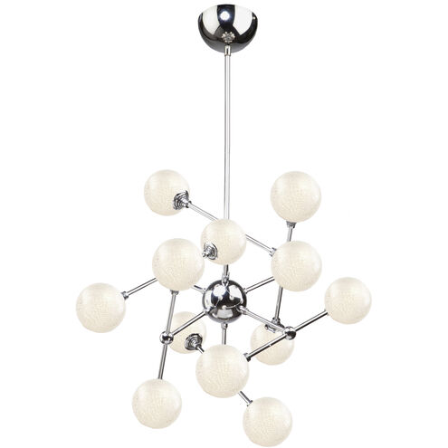 Odyssey LED 26 inch Chrome Chandelier Ceiling Light