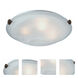Clip Flush LED 12 inch Brushed Nickel Flush Mount Ceiling Light