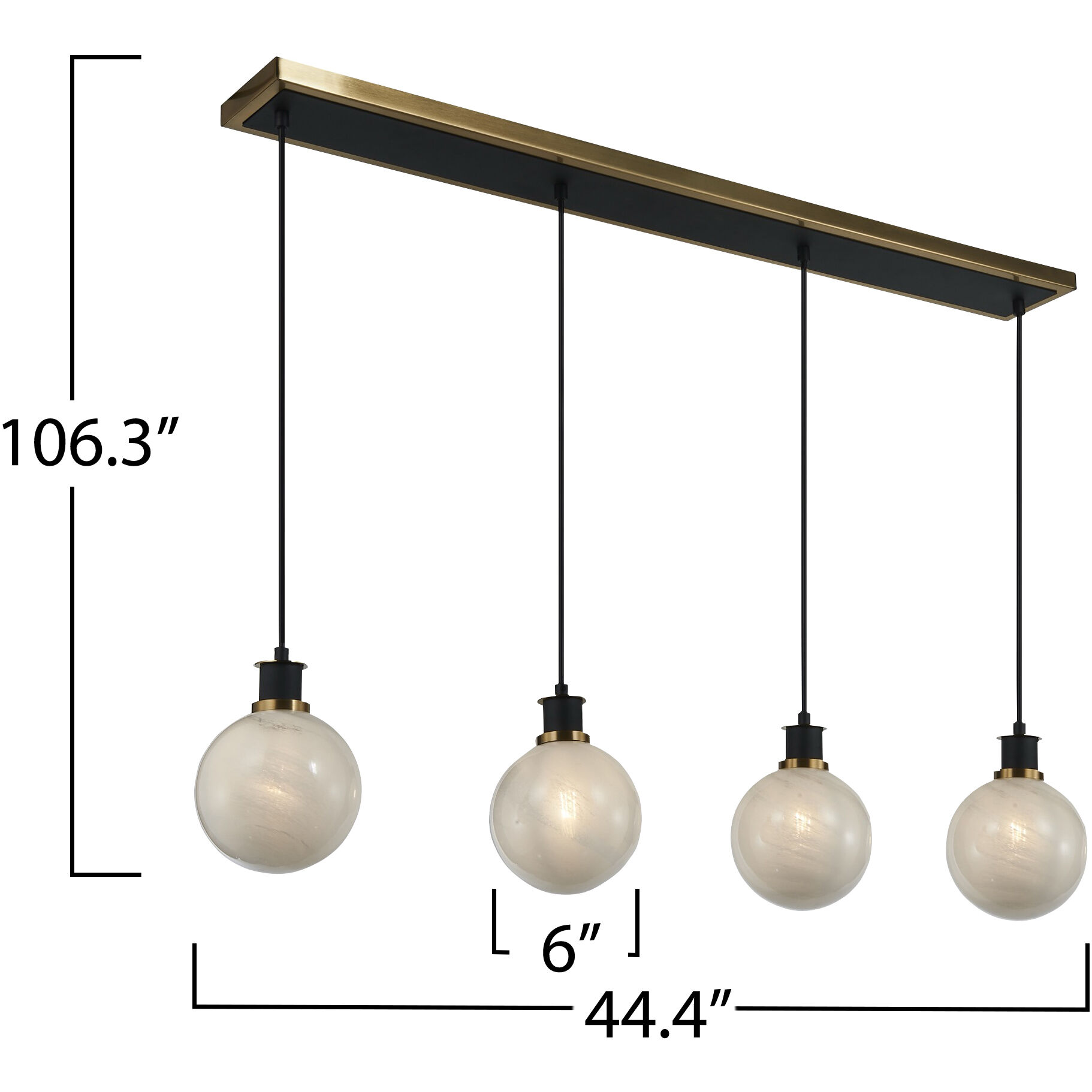 Gem Island Light Ceiling Light in Glossy Textured White