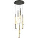 Lumina LED 19.7 inch Forged Bronze Pendant Ceiling Light