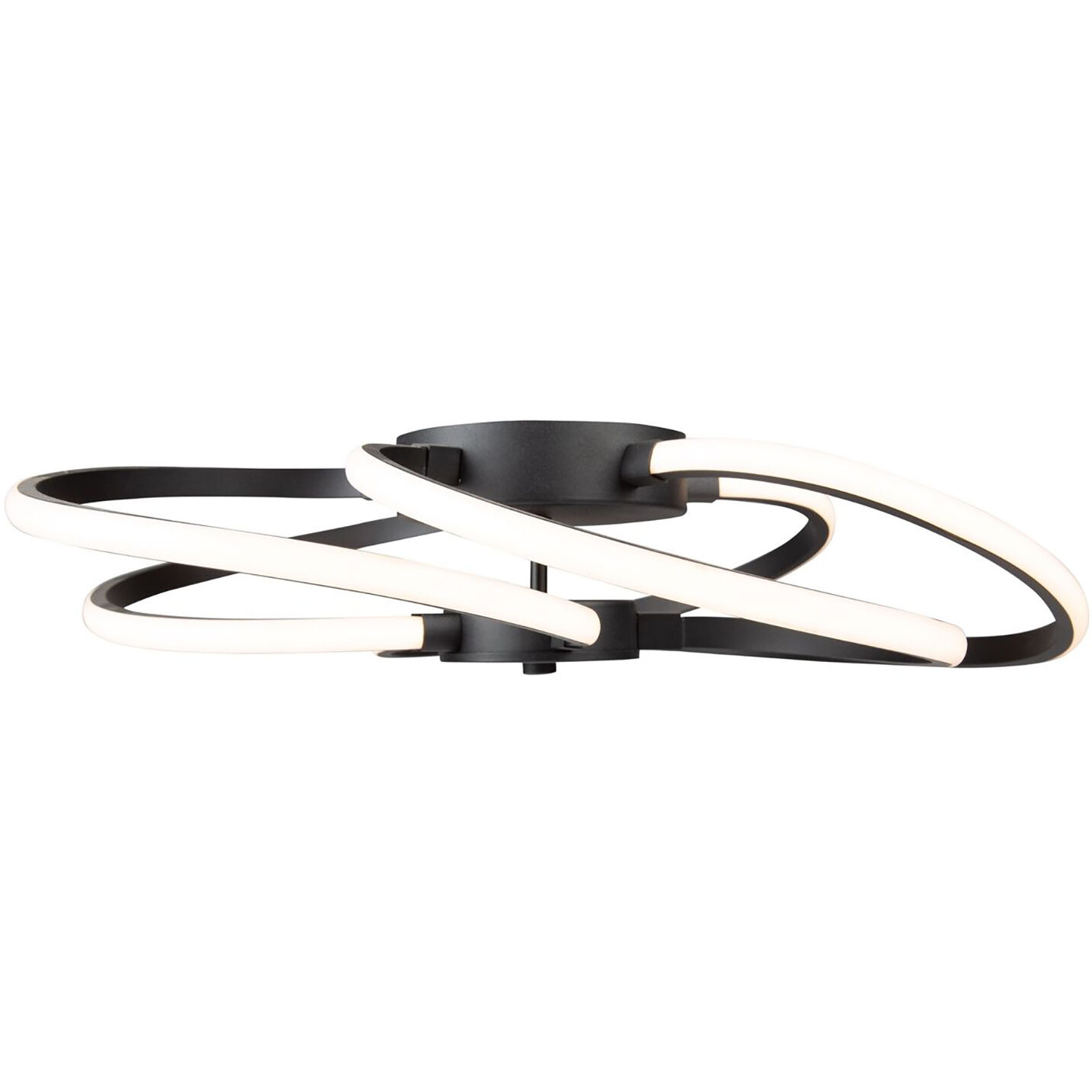 Equinox LED 20.9 inch Black Flush Mount Ceiling Light