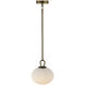 Velora LED 9 inch Legacy Brass Pendant Ceiling Light