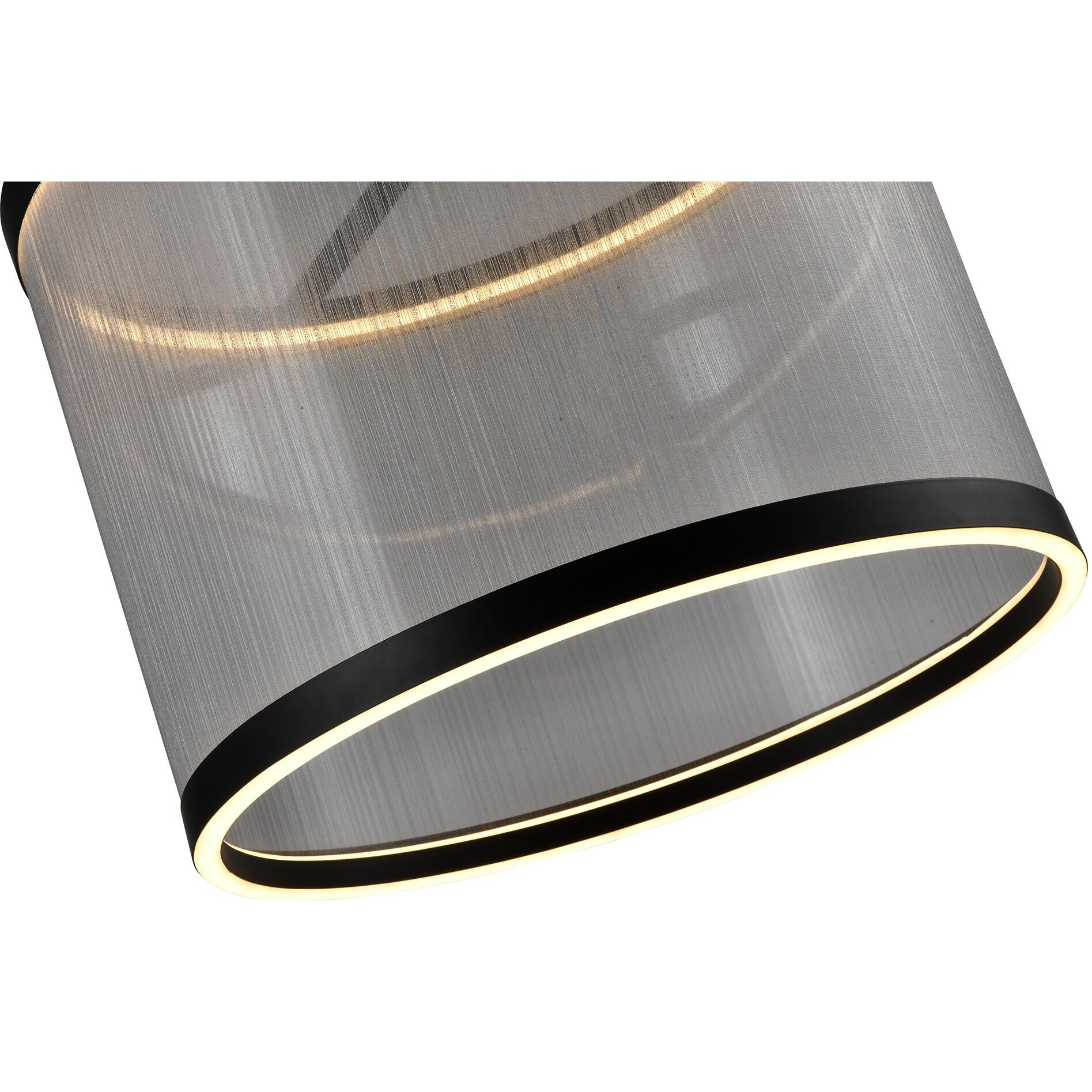 Cora LED 17.7 inch Black and Black Pendant Ceiling Light