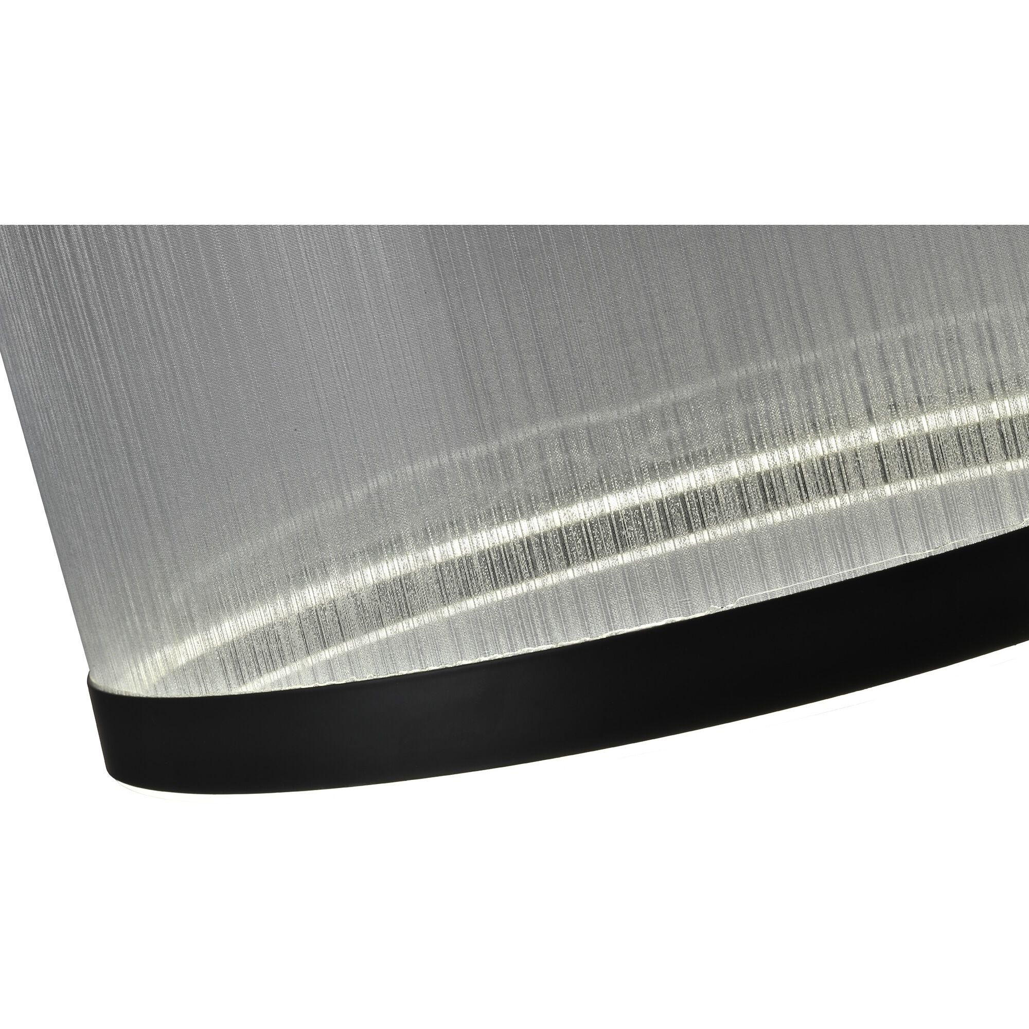 Cora LED 14.96 inch Black and Black Semi Flush Mount Ceiling Light