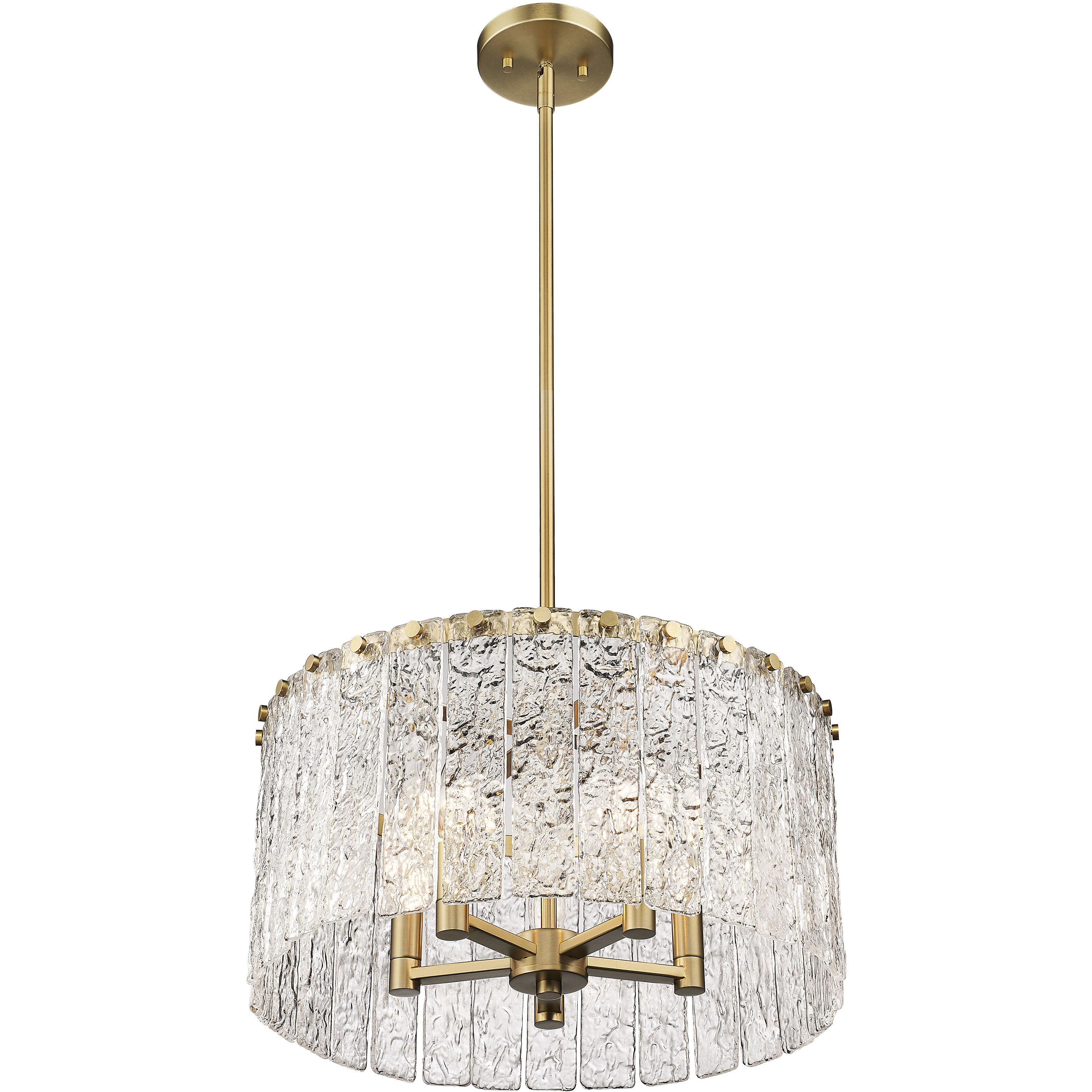 Glacier 5 Light 19.00 inch Pendant