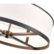 High Street 4 Light 24.02 inch Black Pendant Ceiling Light