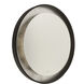 Reflections 31.5 X 31.5 inch Oil Rubbed Bronze and Silver Leaf LED Mirror, with LED Light