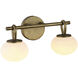 Velora LED 14 inch Legacy Brass Wall Sconce Wall Light