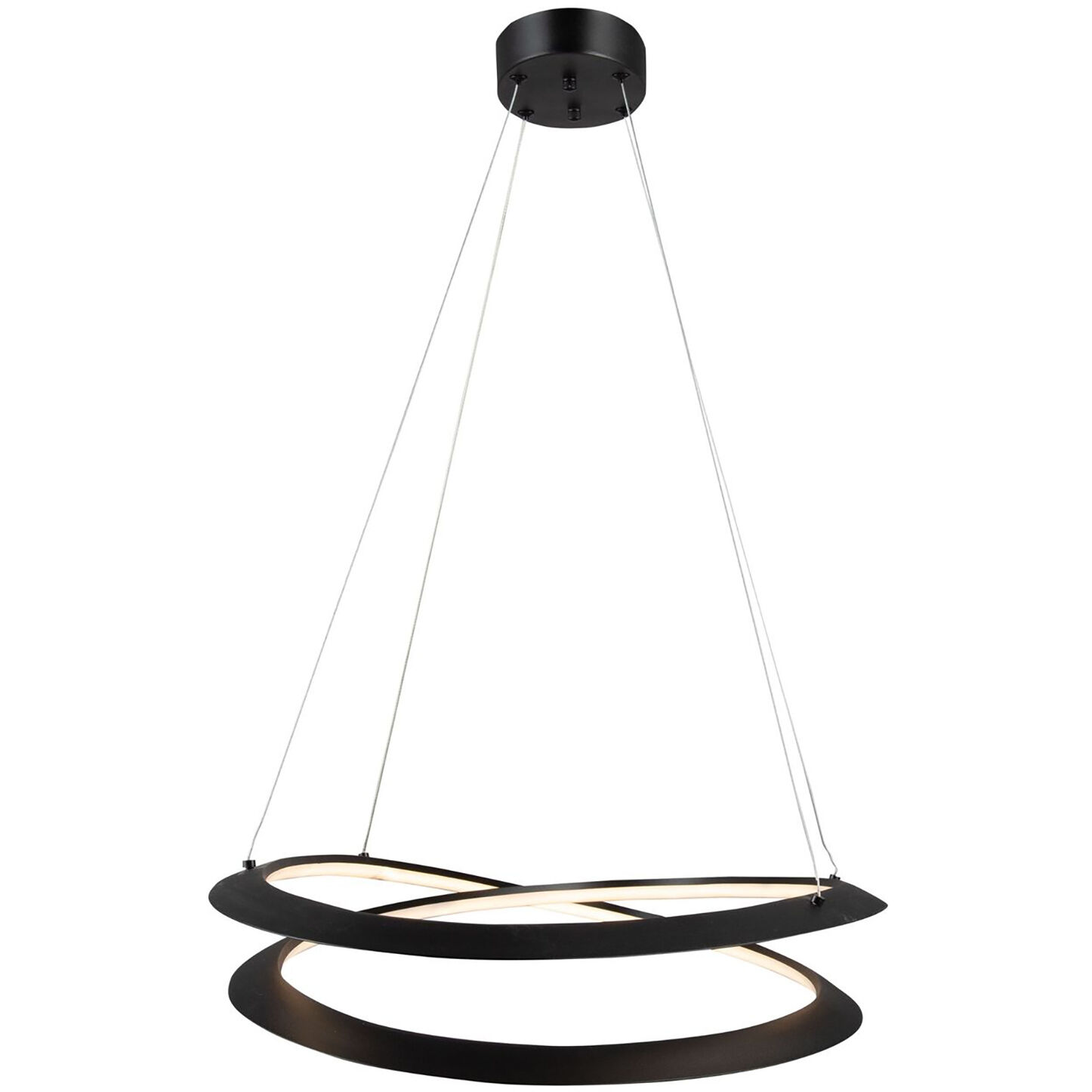Ara LED 38.6 inch Black Pendant Ceiling Light