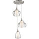 Decanter 3 Light 18 inch Brushed Nickel Pendant Ceiling Light