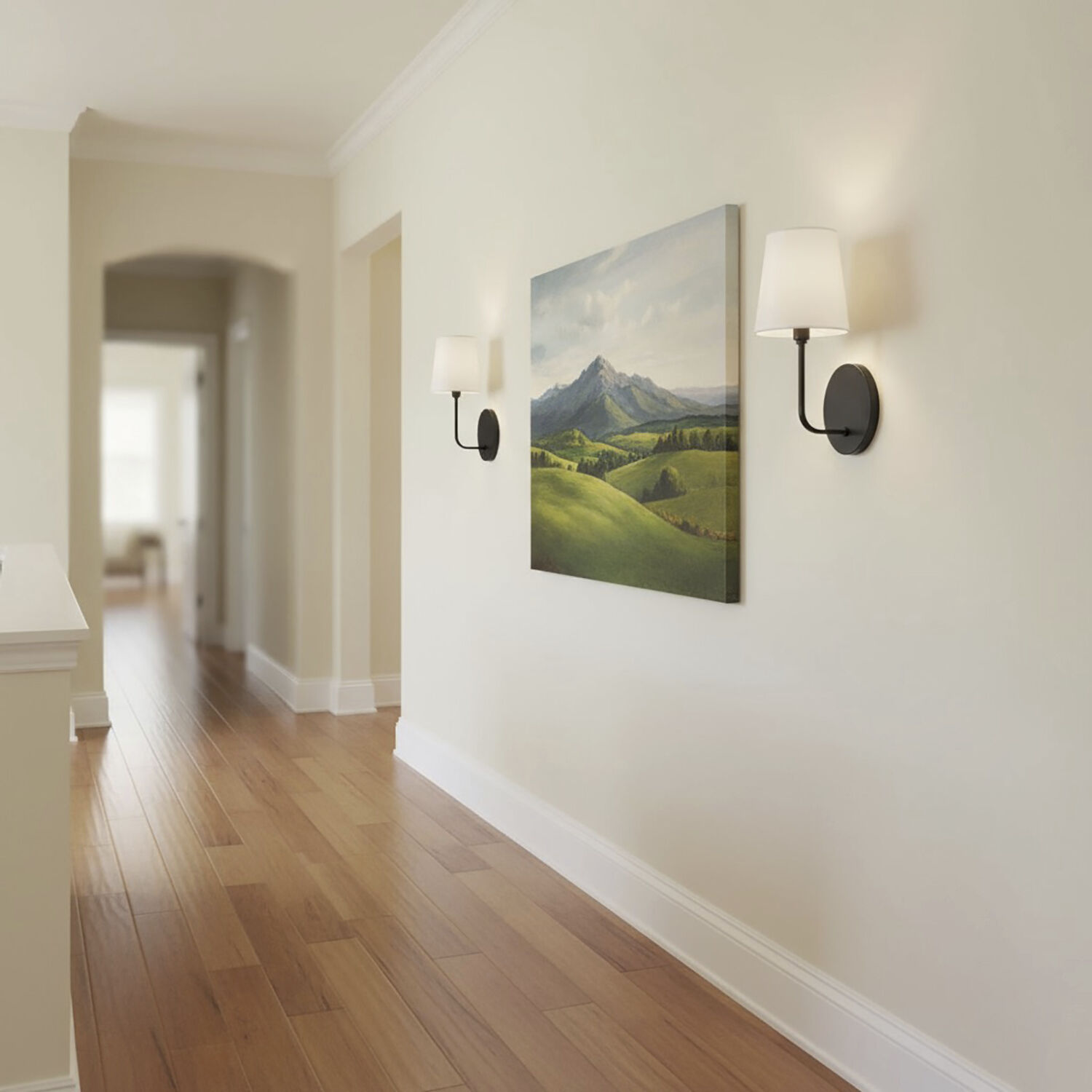 Rhythm Wall Sconce Wall Light in Black