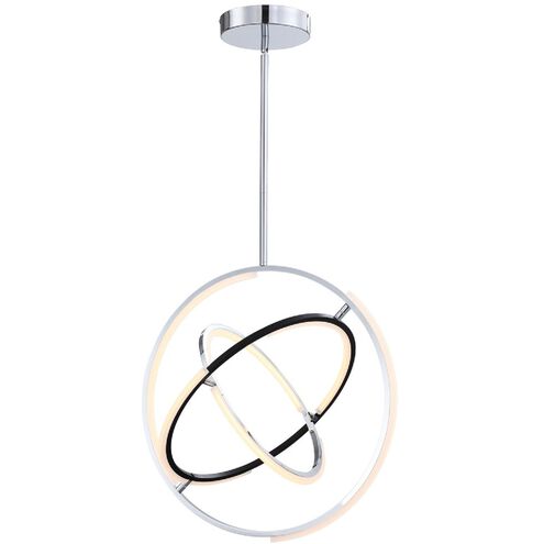 Trilogy LED 24 inch Polished Nickel Pendant Ceiling Light