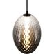 Celeste LED 9.8 inch Gunmetal Pendant Ceiling Light in Smoke Ombre