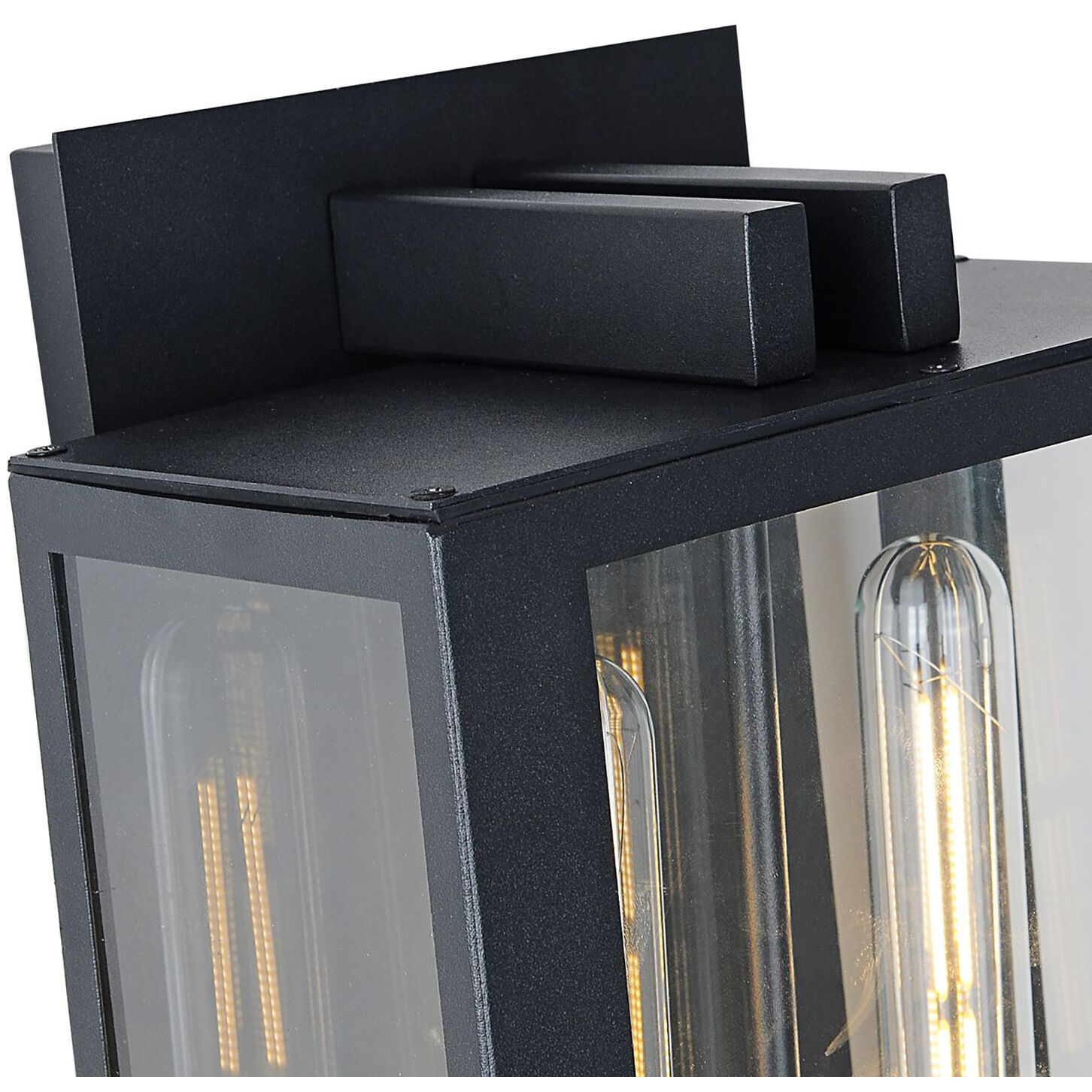 Waterville LED 15 inch Matte Black Outdoor Wall Light