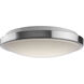 Ava LED 14 inch Brushed Nickel Flush Mount Ceiling Light