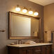 Velora LED 32 inch Legacy Brass Wall Sconce Wall Light