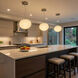 Portico LED 11.8 inch Satin Nickel Pendant Ceiling Light