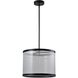 Cora LED 17.7 inch Black and Black Pendant Ceiling Light