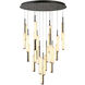 Lumina LED 39.4 inch Forged Bronze Pendant Ceiling Light