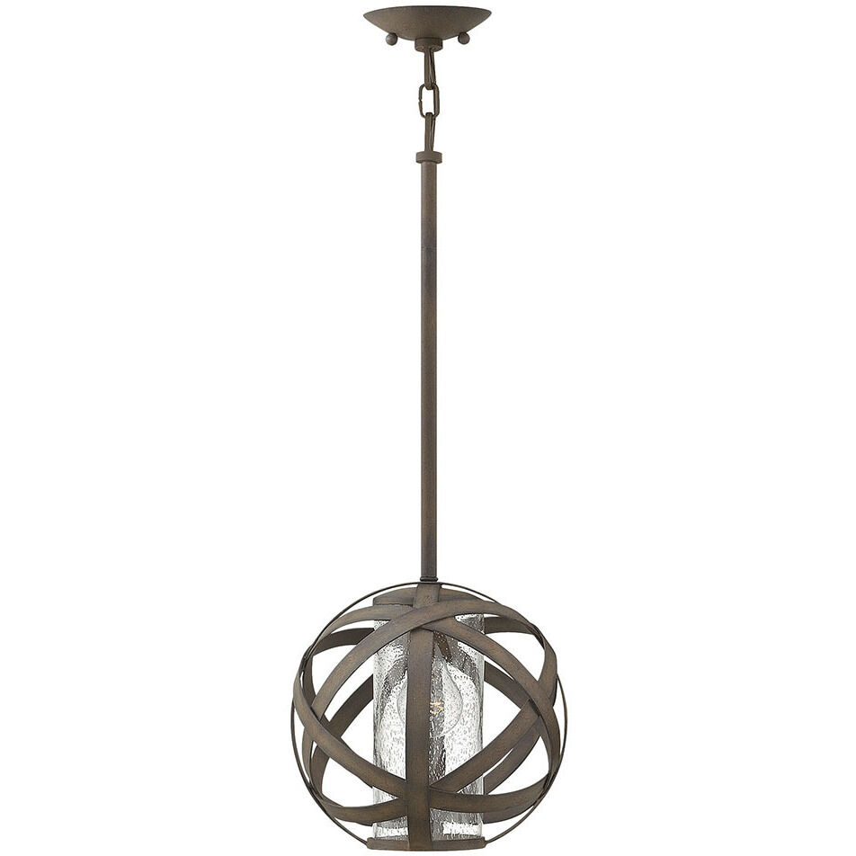Open Air Carson 1 Light 10.00 inch Outdoor Pendant/Chandelier