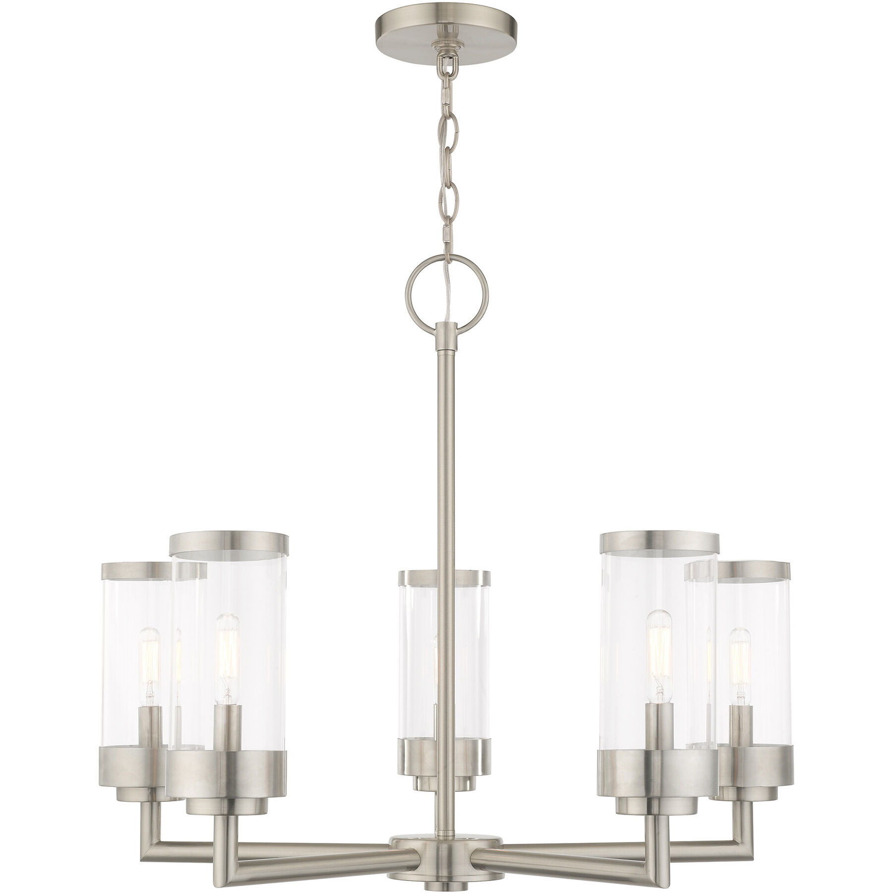Hillcrest 5 Light 26.00 inch Outdoor Pendant/Chandelier