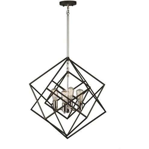 Artistry LED 24 inch Polished Nickel Chandelier Ceiling Light in Polished Brass