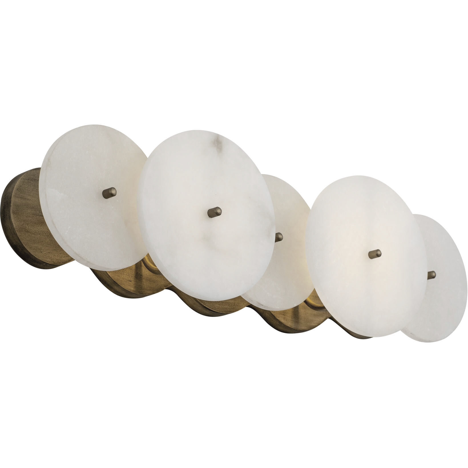 Cosmos 2 Light 20.5 inch Havana Gold Bath Vanity Light Wall Light, Smithsonian Collaboration