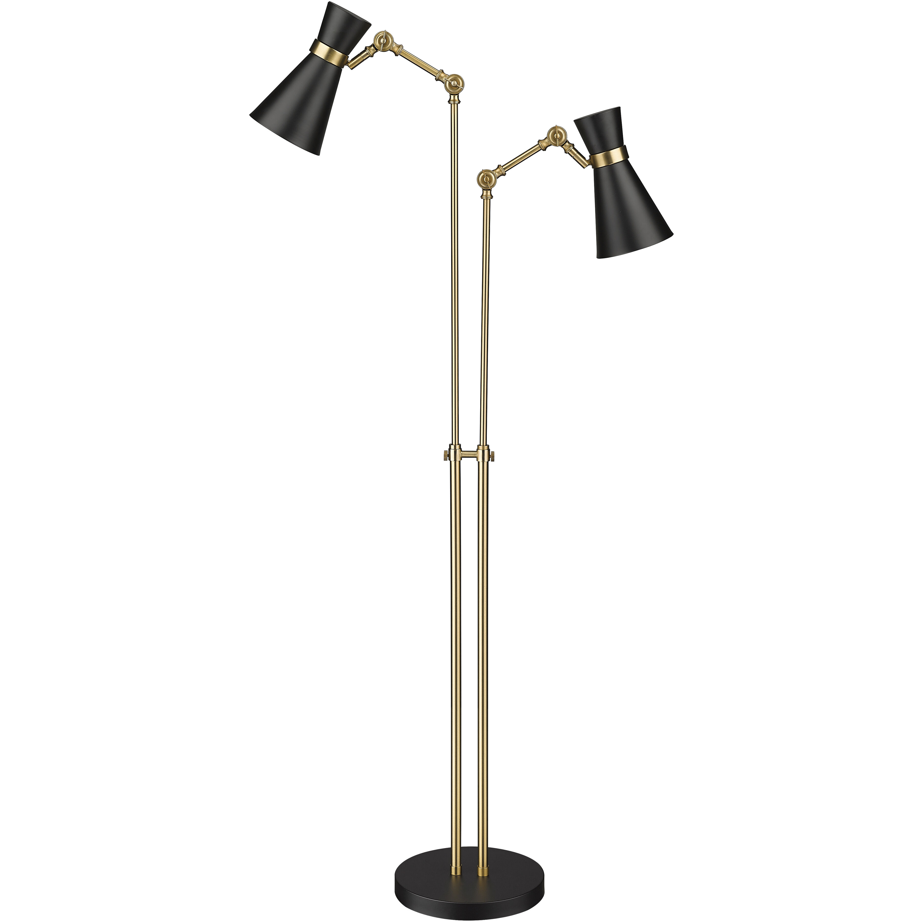 Soriano 2 Light 27.75 inch Floor Lamp