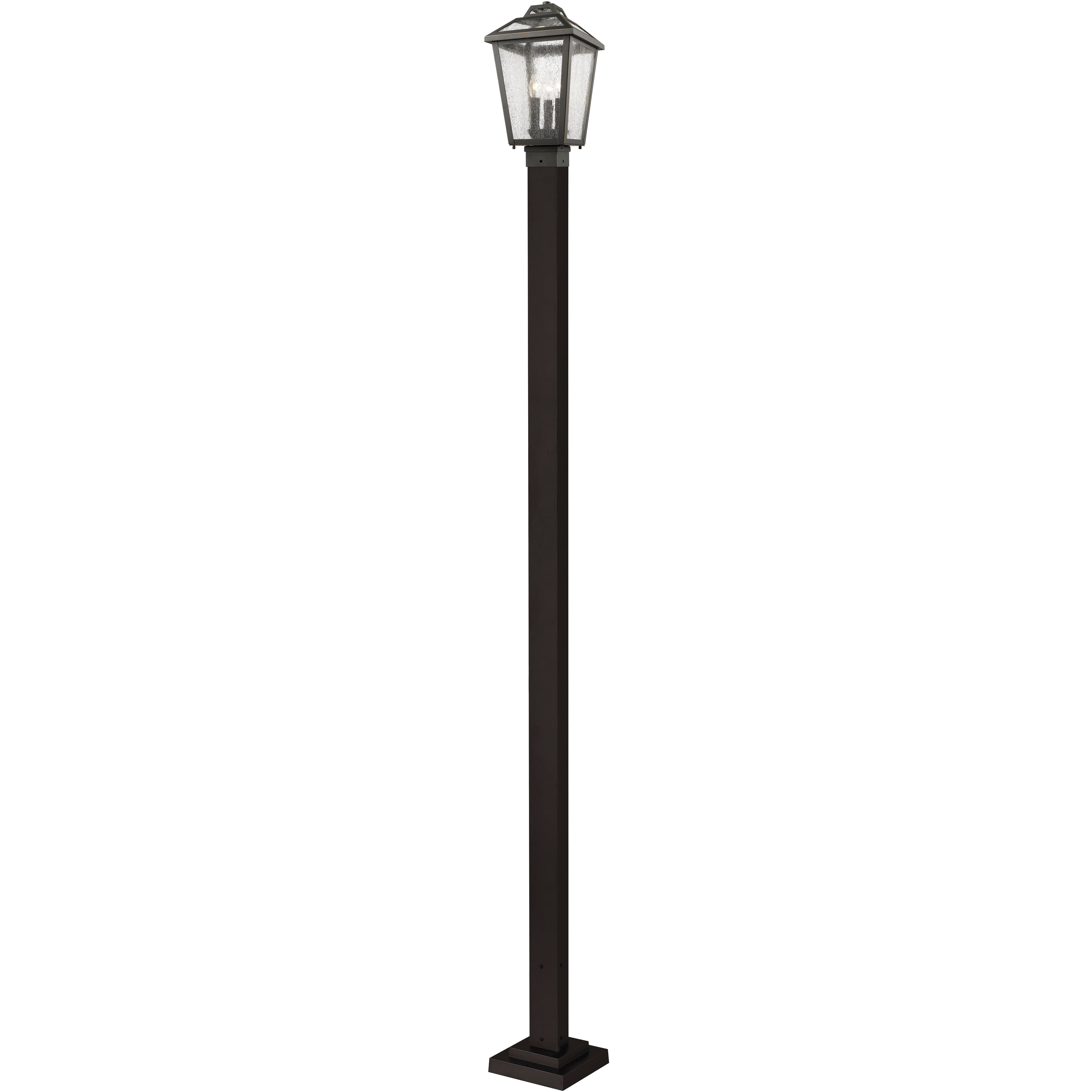 Bayland 3 Light 9.25 inch Post Light & Accessory