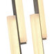 Lumina LED 45 inch Forged Bronze Linear Pendant Ceiling Light