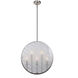 Harbor Point 5 Light 3.5 inch Satin Nickel Candle Pendant Ceiling Light
