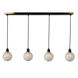 Gem Island Light Ceiling Light in Glossy Textured White