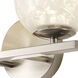 Forma LED 14.2 inch Brushed Nickel Wall Sconce Wall Light