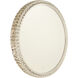 Reflections 31.5 X 31.5 inch Crystal LED Mirror, with LED Light