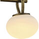 Velora LED 14 inch Legacy Brass Wall Sconce Wall Light