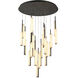 Lumina LED 39.4 inch Forged Bronze Pendant Ceiling Light