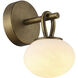Velora LED 5.12 inch Legacy Brass Wall Sconce Wall Light
