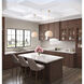 Kate 1 Light 9.8 inch Brushed Brass Pendant Ceiling Light