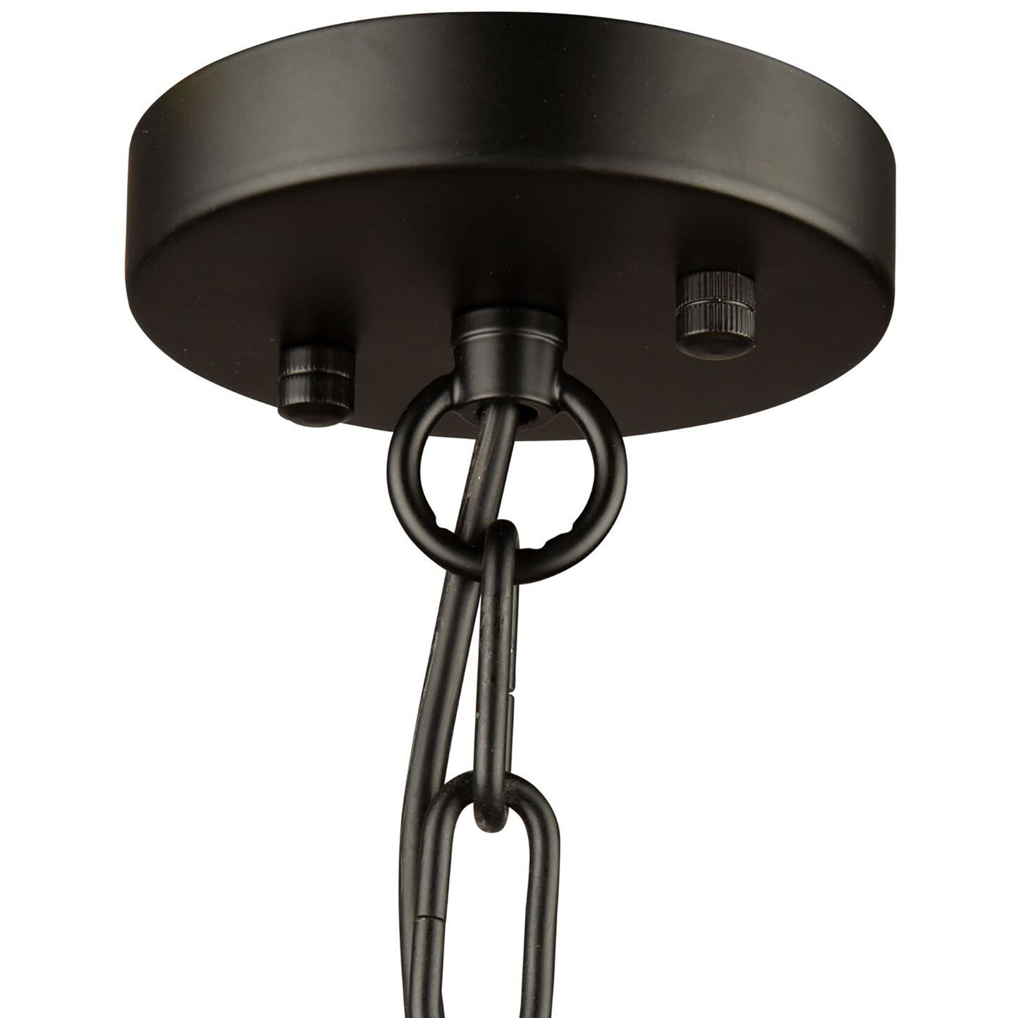 Coco LED 25.6 inch Gold and Black Chandelier Ceiling Light