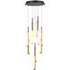 Lumina LED 19.7 inch Forged Bronze Pendant Ceiling Light