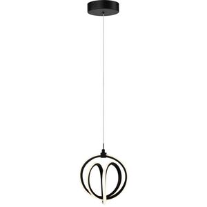 Rose Collection 6 inch Black Pendant Ceiling Light