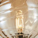 Gem Wall Sconce Wall Light in Amber