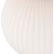 Kate 1 Light 9.8 inch Brushed Brass Pendant Ceiling Light