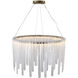 Roselle LED 40 inch Legacy Brass Pendant Ceiling Light