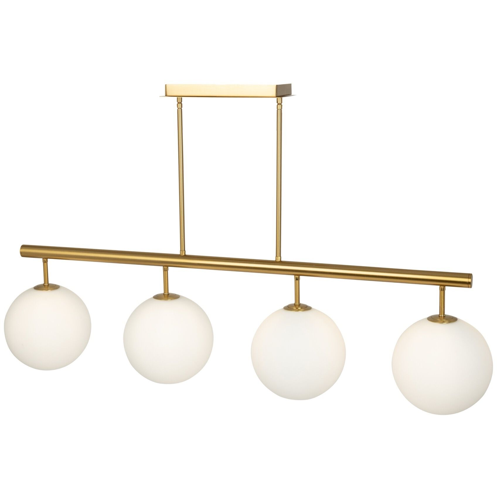 Aurelia LED 43 inch Brass Island Lights Ceiling Light