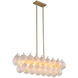 Globo Island Light Ceiling Light in Milky White