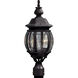 Classico 3 Light 20 inch Rust Post Lighting Lantern