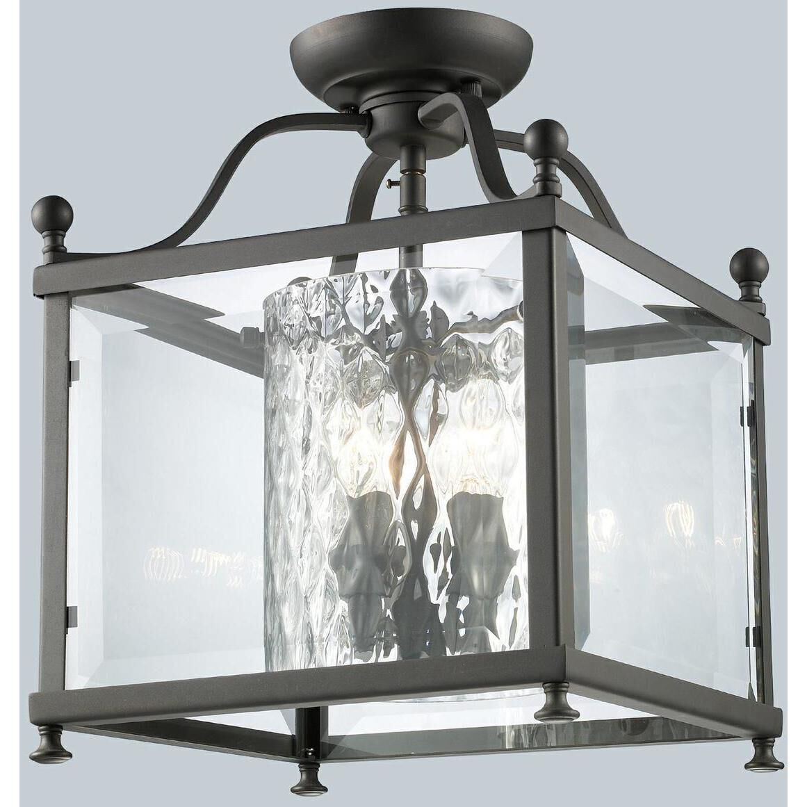 Fairview 3 Light 11.00 inch Semi-Flush Mount