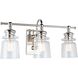 Castara LED 22 inch Polished Nickel Bathroom Vanity Wall Light